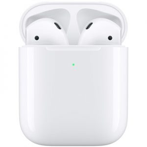 Apple Airpods (2019) With Wireless Charging Case Valkoinen
