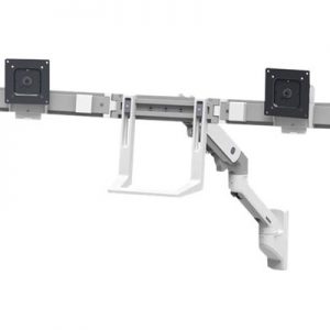 Ergotron Hx Wall Dual Monitor Arm Valkoinen
