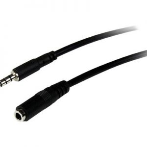 Startech 2m 3.5mm 4 Position Trrs Headset Extension Cable 2m Mini-phone 3.5 Mm 4-pole Uros Mini-phone 3.5 Mm 4-pole Naaras
