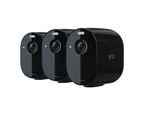Arlo Essential Spotlight Camera Black 3-pack