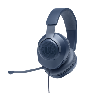 JBL Quantum 100 | Gaming-headset, Over-ear Med Kabel - PS4/XBOX/Switch/PC-kompatibel - 3,5 Mm Tilslutning - Aftagelig Mikrofon