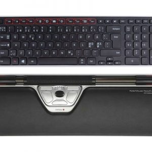 Contour Design Rollermouse Red Plus Wireless + Balance Keyboard Langaton Musta