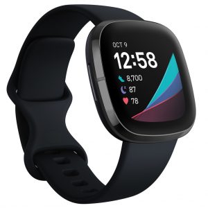 Fitbit - Sense Advanced Smart Health Smartwatch - Carbon/Graphite