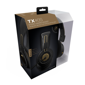 Gioteck TX-40 S Wired Stereo Gaming Headset (Black/Bronze)