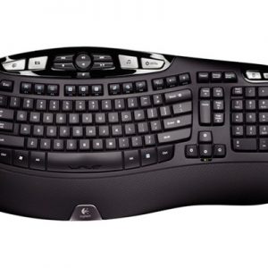 Logitech Wireless Keyboard K350 Langaton Näppäimistö Uk Musta
