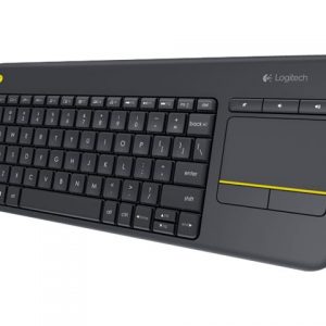 ​Logitech Wireless Touch Keyboard K400 Plus Black (Nordic)​